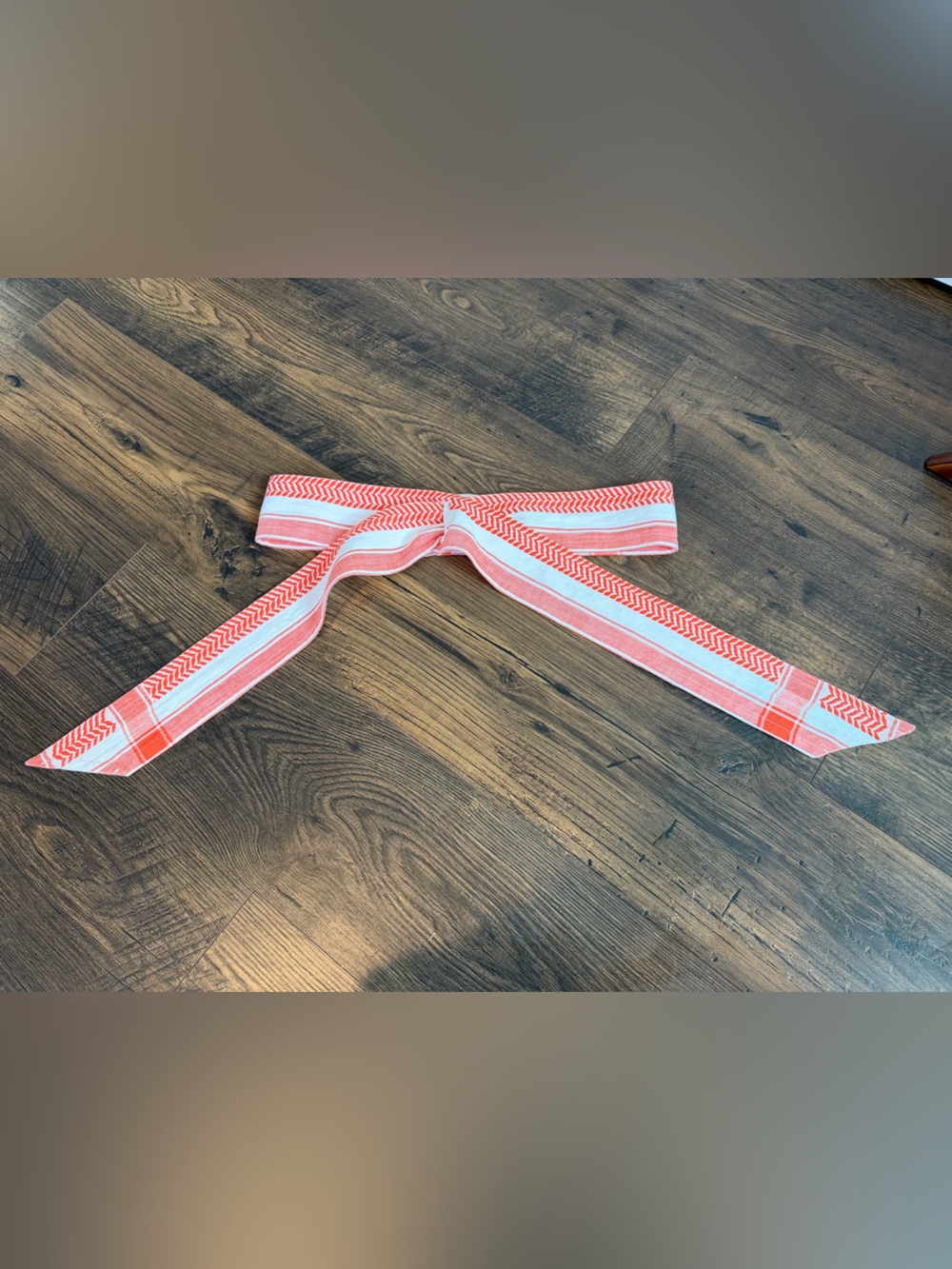 Cecilie Copenhagen Belt Orange White
